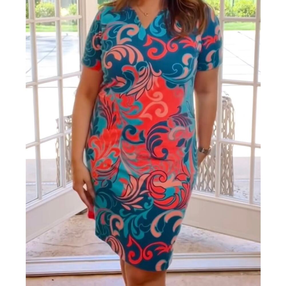 AmberNoon UPF 50+ T-Shirt Dress New with Tags